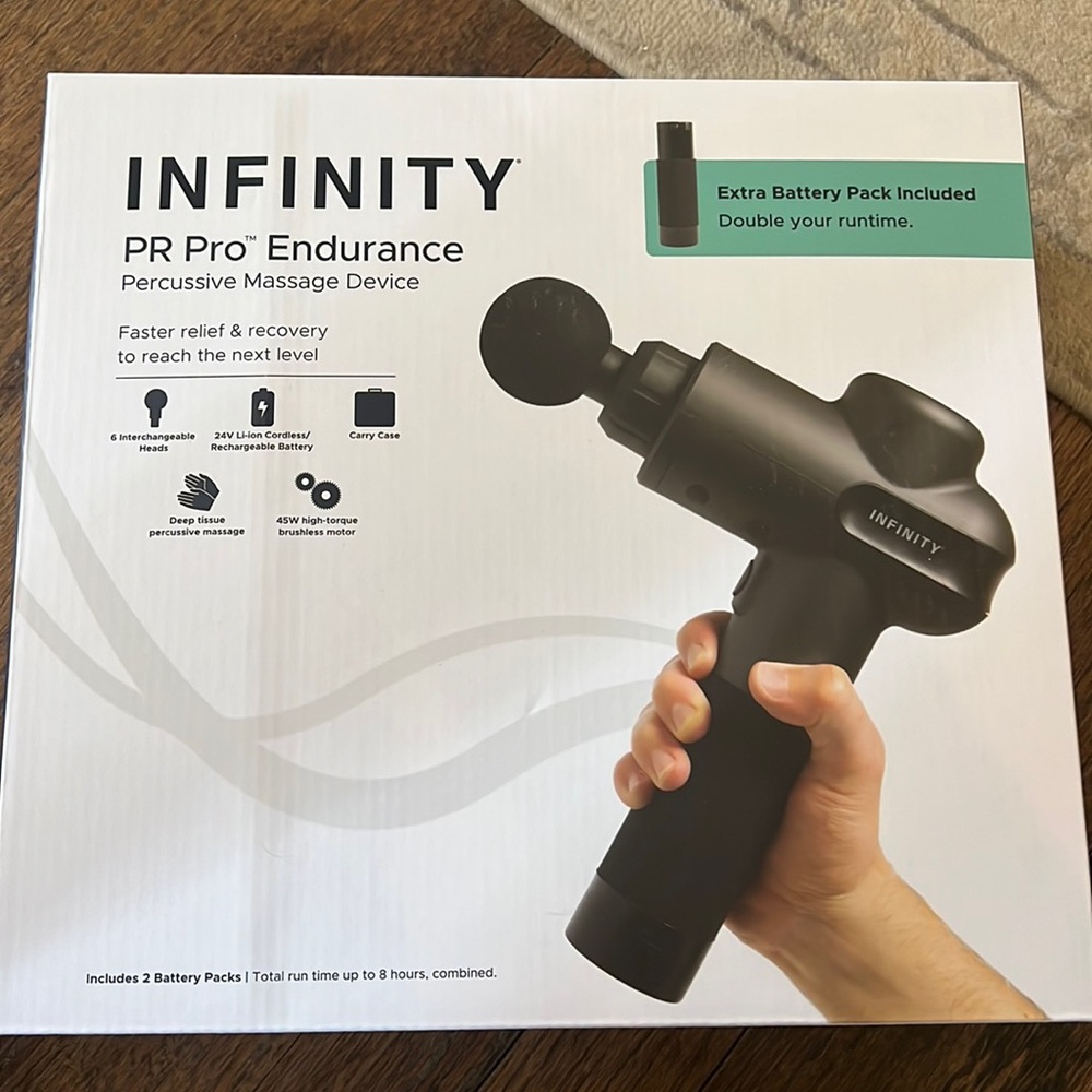 Infinity PR Pro Endurance Percussion Massage Device